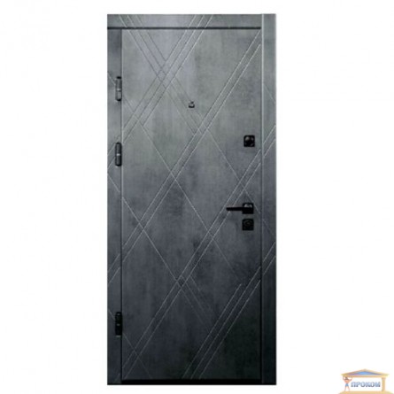 Зображення Двері метал. ПК 266 Q бетон темний 960 ліва купити в procom.ua - зображення 1