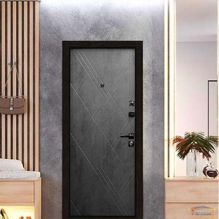 Изображение Дверь метал. ПК 266 Q бетон темный 960 правая купить в procom.ua - изображение 3