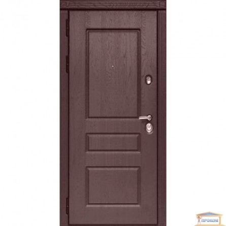 Изображение Дверь метал. ПО 59 V дуб темный/ночник 860 левая купить в procom.ua - изображение 1