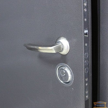Изображение Дверь метал. ПУ 198 левая 960 серая текстура купить в procom.ua - изображение 3