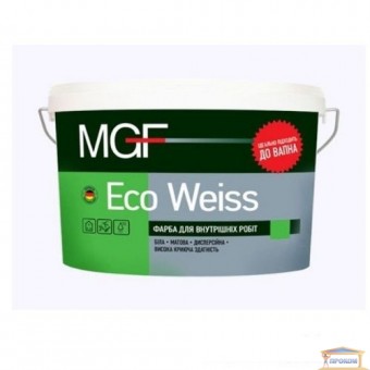 Изображение Краска MGF ECO Weiss M1 7кг купить в procom.ua