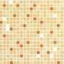 Зображення ПВХ панель Мозаїка Мікс помаранчевий 956 * 480мм купити в procom.ua - зображення 3
