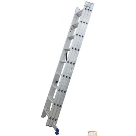 Изображение Лестница универсальная 3*9ст длина 5,9/2,6м WERK 13 кг купить в procom.ua - изображение 2