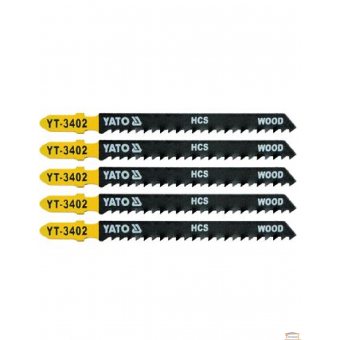 Зображення Полотно для Е / лобзика (дерево) 115мм YT-3408 купити в procom.ua