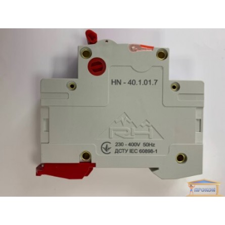 Зображення Автоматичний вимикач RH 1р / 40А (HN-401017) АКЦІЯ! купити в procom.ua - зображення 3