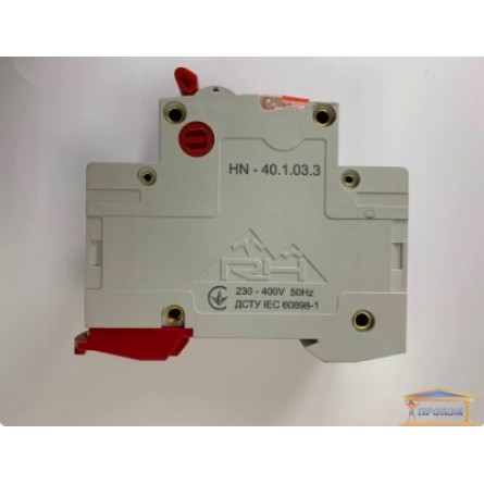 Зображення Автоматичний вимикач RH 3р / 16А (HN-401033) АКЦІЯ! купити в procom.ua - зображення 3