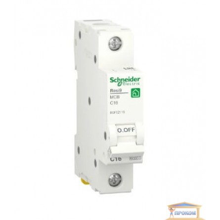 Зображення Автоматичний вимикач 1-10A Schneider RESI 9 (Болгарія) купити в procom.ua - зображення 1