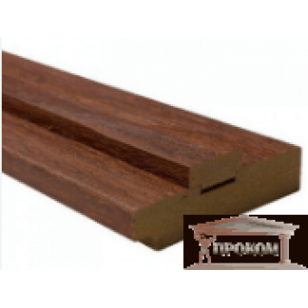 Изображение Дверная коробка дерево 80*30*2070 орех шоколадный купить в procom.ua