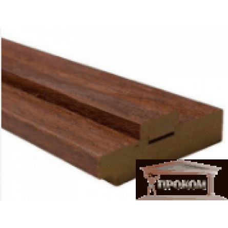 Зображення Дверна коробка дерево 80 * 30 * 2070 горіх шоколадний купити в procom.ua - зображення 1