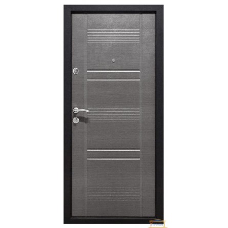 Изображение Дверь метал. БЦ Горизонт венге серый 860 левая купить в procom.ua - изображение 2