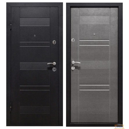 Изображение Дверь метал. БЦ Горизонт венге серый 860 левая купить в procom.ua - изображение 3