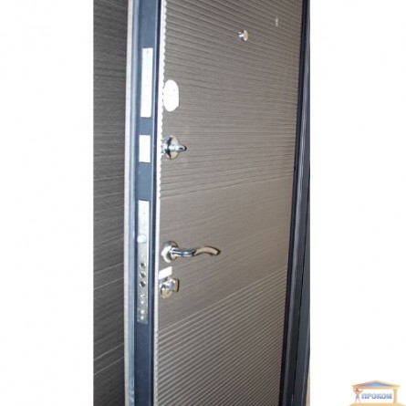 Изображение Дверь метал. ПК 168 V левая 960мм венге горизонт серый купить в procom.ua - изображение 3
