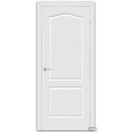 Изображение Дверь ПВХ под покраску Классика ПГ 700 глухая белая грунт. купить в procom.ua - изображение 1