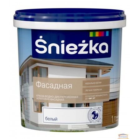 Зображення Фарба Екстра фасад Снєжка 20кг купити в procom.ua - зображення 1