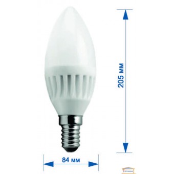 Зображення Лампа RH LED Platinum B-37 9w E14 4000К HN-284030 купити в procom.ua