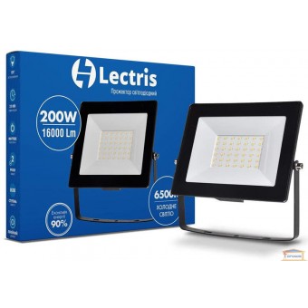Зображення Прожектор LED Lectris 200W 16000Лм 6500К 185-265V 1-LC-3007 купити в procom.ua