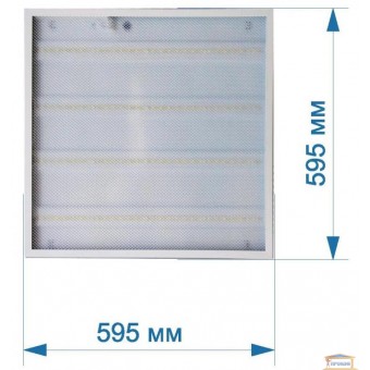 Изображение Св-к LED PANEL RH (квадрат) GRILL 36W 4000К HN-221020 купить в procom.ua