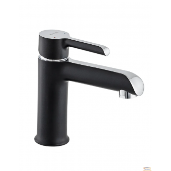 Изображение Смеситель для умывальника MIXXUS premium EDEM 001 black купить в procom.ua