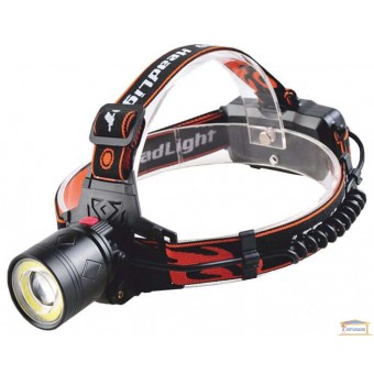 Зображення Ліхтарик на чоло RH Digger 6W + 2W Li-ion18650 1200 mAh HN-313032 купити в procom.ua