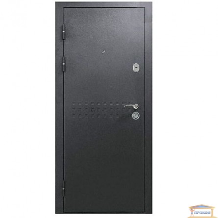 Изображение Дверь метал. БЦ Норд венге горизонт серый 860 левая купить в procom.ua - изображение 1