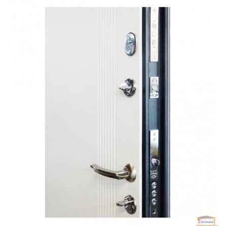 Изображение Дверь метал. ПК 262 дуб грифель/дуб пломбир 960 левая купить в procom.ua - изображение 3