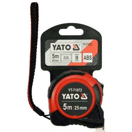 Зображення Рулетка YATO 25мм, 5м YT-71072 купити в procom.ua - зображення 2