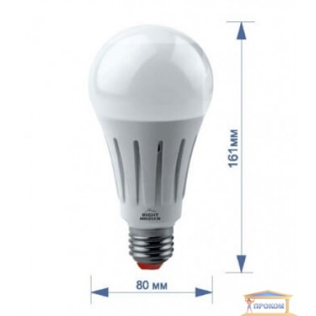 Зображення Лампа RH LED куля A80 22w E27 4000К HN-151110 купити в procom.ua - зображення 1