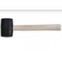 Изображение Молоток-киянка резиновый, деревянная ручка 350г 45мм 39-000 купить в procom.ua - изображение 2