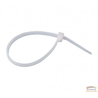 Зображення Стяжка кабельна 250*4,8 мм (білі) 23-114 купити в procom.ua