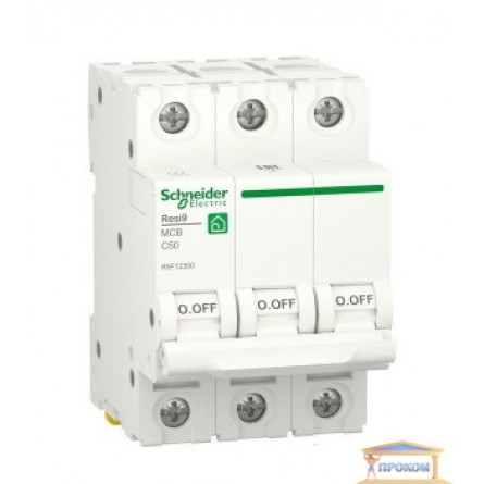 Зображення Автоматичний вимикачі 3-50А Schneider RESI 9 (Болгарія) купити в procom.ua - зображення 1