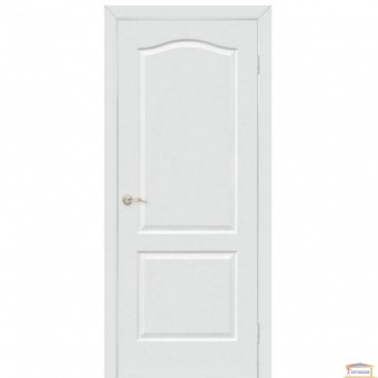 Изображение Дверь ПВХ под покраску Прима ПГ 600 глухая белая грунт. купить в procom.ua