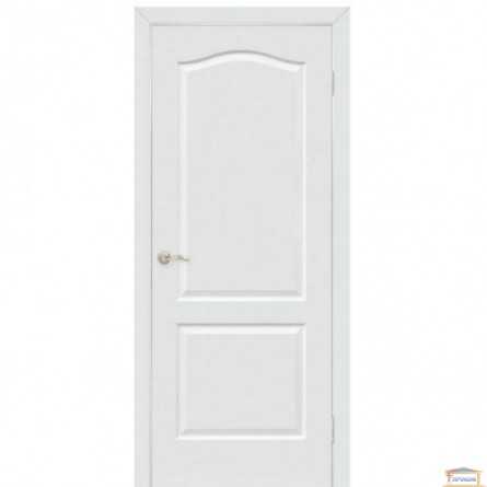 Зображення Двері МДФ під фарбування Прима ПГ 600 глуха біла грунт. купити в procom.ua - зображення 1