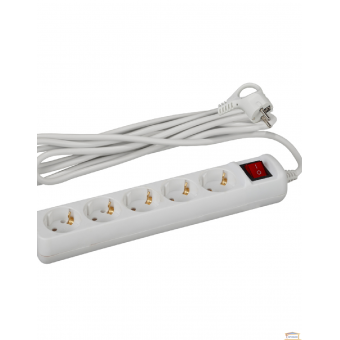 Изображение Удлинитель 5 гн. 3,0м без з/з NX500503 купить в procom.ua