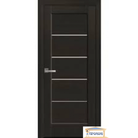 Зображення Двері ПВХ Міра 600мм венге NEW у зборі купити в procom.ua - зображення 1