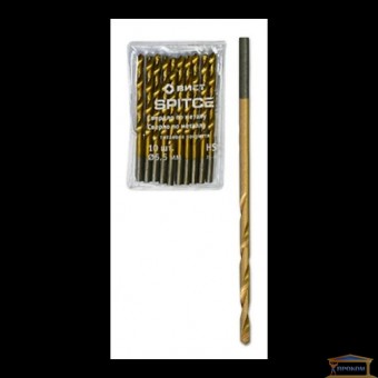 Изображение Сверло по металу HSS с титановым покрытием,2,8м,20-218 купить в procom.ua