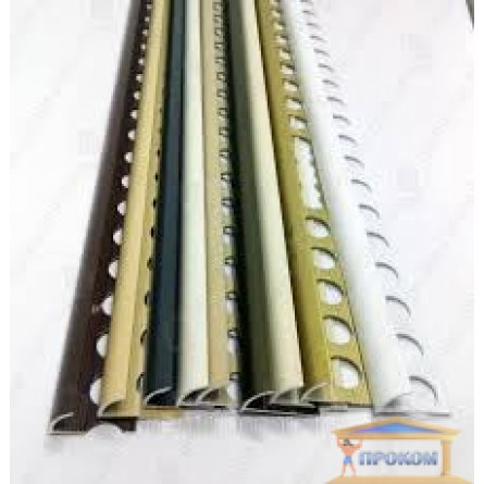 Изображение Профиль наружный алюминиевый для плитки ассорти 2,7м купить в procom.ua - изображение 1