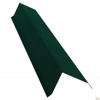 Изображение Планка ветровая (ПТО-01) 0,4мм 2м  RAL 6005 темно-зел. купить в procom.ua