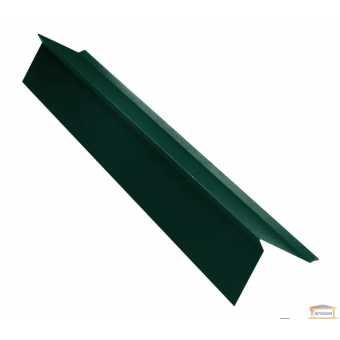 Изображение Планка ветровая (ПТО-01) 0,4мм 2м  RAL 6020 зеленая купить в procom.ua