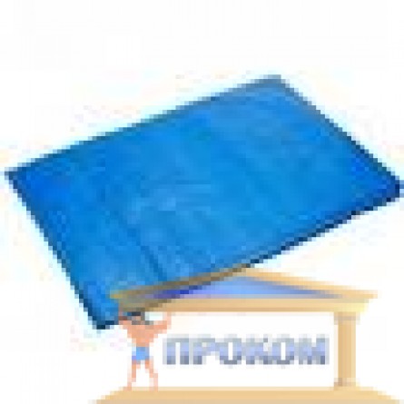 Изображение Тент 3x4 синий, плотность 60 г/м2, 3*4 91279 купить в procom.ua - изображение 1