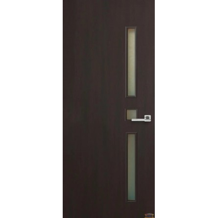 Изображение Дверь МДФ Модельные Комфорт ПО 600 венге купить в procom.ua - изображение 1