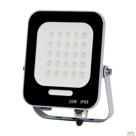 Зображення Прожектор LED Lectris 20W 8800Лм 6500К купити в procom.ua - зображення 1
