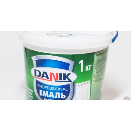Изображение Эмаль для радиаторов акриловая DANIK 0,9 кг(0,75л) купить в procom.ua - изображение 1