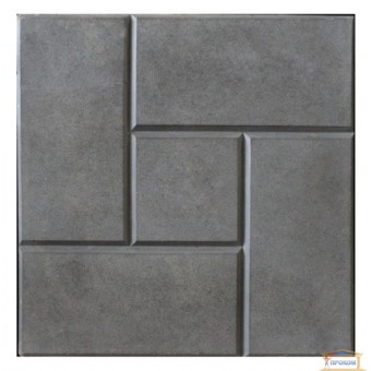 Зображення Тротуарная плитка Калифорния  серая 29*29 купити в procom.ua