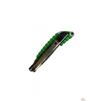 Изображение Нож выдвижной металл. с винтовым замком 18 мм DANIK 011-005 купить в procom.ua