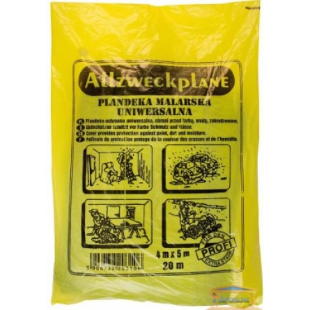 Зображення Плівка захисна 20мк 4*5м жовта купити в procom.ua - зображення 1