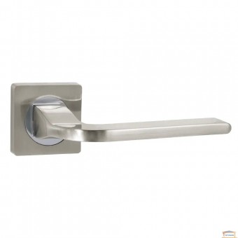 Изображение Ручка дверная Ajax TREND SN/CP-3 матовый никель купить в procom.ua