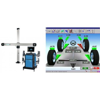 Изображение Проверка и регулировка развала и схождения колес на лазерном стенде купить в procom.ua