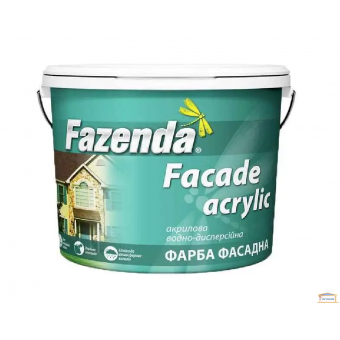Изображение Краска фасадная FASSADE ACRYLIC дисперсная 6,3 кг купить в procom.ua