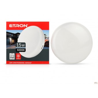Изображение Светильник светод. ETRON 15 W 5000K 1-ECP-504-C купить в procom.ua