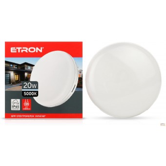 Изображение Светильник светод. ETRON 20W 5000K 1-ECP-506-C купить в procom.ua